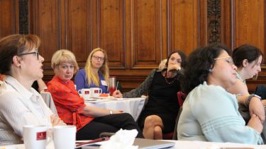 Delegates gather at an Athena Swan event in Sheffield