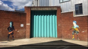 Image of a street in Kelham Island