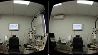 Nystagmus Oscillopsia Simulator
