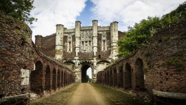 Thornton Abbey, a medieval abbey located close to the small North Lincolnshire village of Thornton Curtis, near Ulceby.
