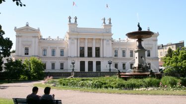 Exterior photo of Lund University