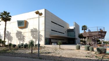 University of Almeria from the outside. 