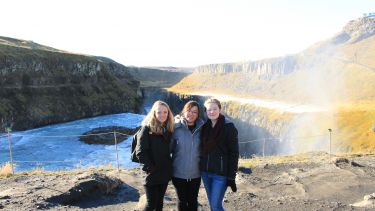 Landscape students in Iceland