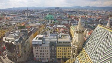 A bird's eye view of Vienna