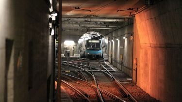 Underground building Frankfurt