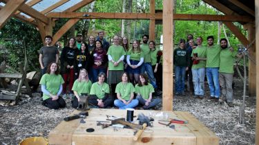 Group of students who ran the Woodland Heritage Fest 2019