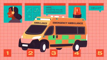 Ambulance service graphic