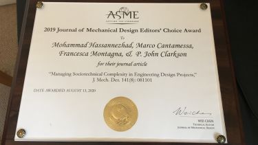 Mohammad Hassannezhad 'Best Paper 2019' Award