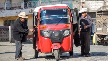 A Guatemalan vehicle