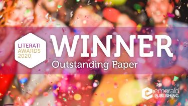 Outstanding Paper winner