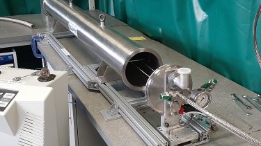 Orbital welding pressure test vessel