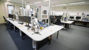 Robotics and Automation Lab in the Sir Henry Stephenson Building