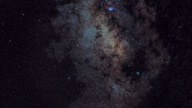 An image of the milky way galaxy