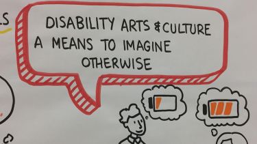 Disability arts and culture: a means to imagine otherwise