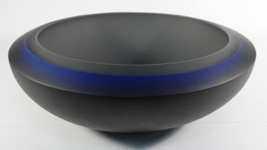 Bevelled Bowl by Rachael Woodman, 1986