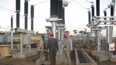 people at a community energy system