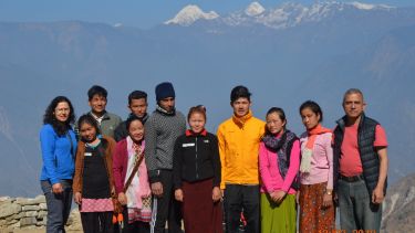 people from rural village in Nepal