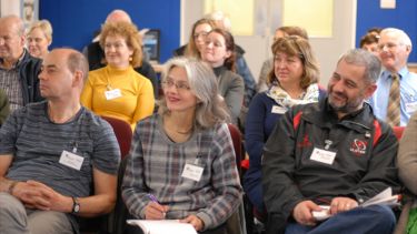 Visitors at the Imagining North Shields Workshop