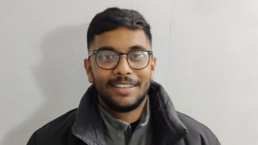 A picture of George Joseph is one of a handful of students from Sheffield Volunteering.