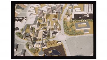 A utopian council design proposal from 1950s Hillfields