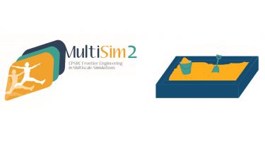 MultiSim2 Logo with Sandpit