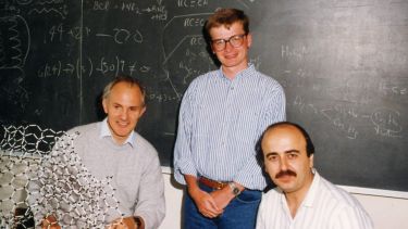 Harry Kroto, Simon Balm and Wahab Allaf