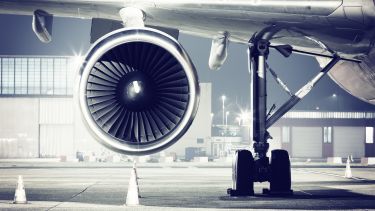 An aeroplane turbine