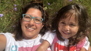 Natasha and her daughter