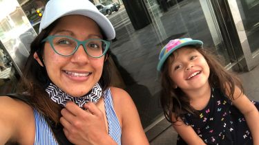 Natasha and her daughter