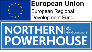 erdf northern powerhouse logos