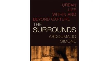 The cover of Professor Abdoumaliq Simone's book