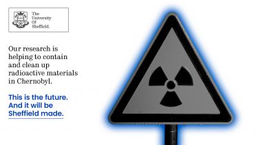 Our research is helping to contain and clean up radioactive materials in Chernobyl