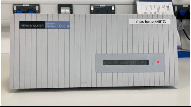 Photo of PERKIN ELMER DSC6 in the Basic Characterisation lab