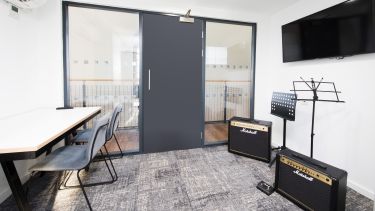 Photo of music room at st vincent's place