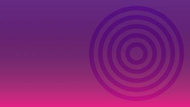 concentric circles under purple gradient