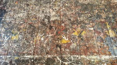 Pollock-Krasner House Studio Floor