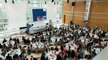 The awards ceremonies were hosted at the East Winter Garden in Canary Wharf