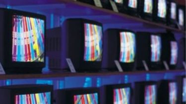 An image of TV screens