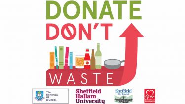 The Donate Don't Waste logo