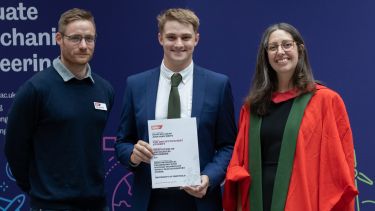 Alastair White - IMechE Best Student Certificate, MEng with Nuclear Technology with a Year in Industry
