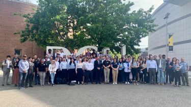 Photograph of all the Cohorts 2018 - 2021 together at Dublin City University