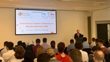 Dermot at International Student Conference 2022