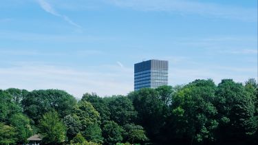 Arts Tower from Crookes Valley Park