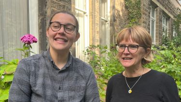 DGN Associate Director, Dr Ros Williams (left) and DGN Director, Professor Helen Kennedy (right).