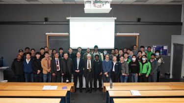 Photograph of attendees at the EEE Guest Lecture