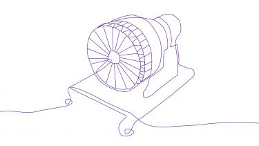 illustration of digital twin