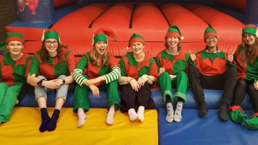 Student group of elves 