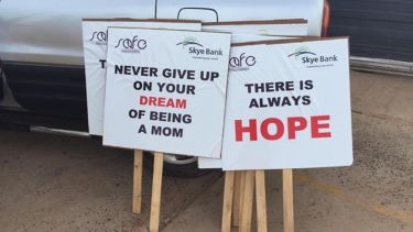 Awareness raising event organised by Safe Haven Foundation in The Gambia, 2017