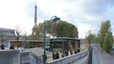Second year Landscape Architecture students in Paris