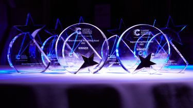 Table displaying a set of Cancer Research Horizon Awards